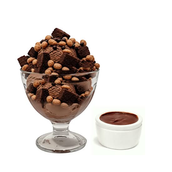 Choc Brownie Sundae