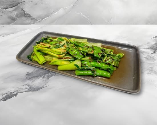 Green Veggie Stir-Fry