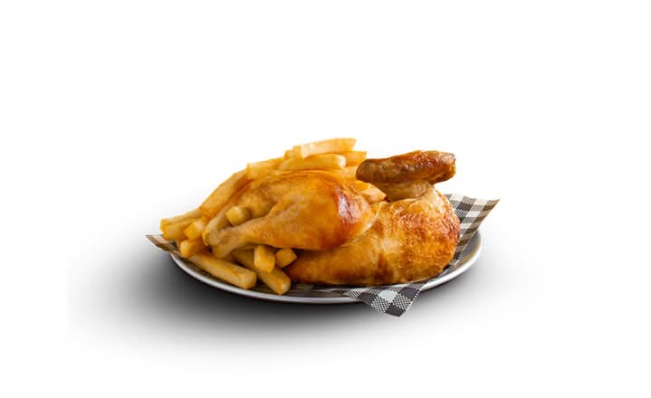 Half Chicken & Chips