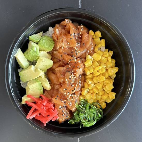 Salmon Poke Bowl (Raw Salmon)