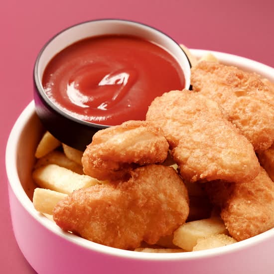 Chicken Nuggets and Chips