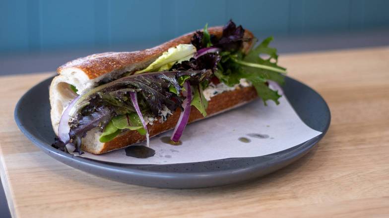 Poached Chicken Baguette