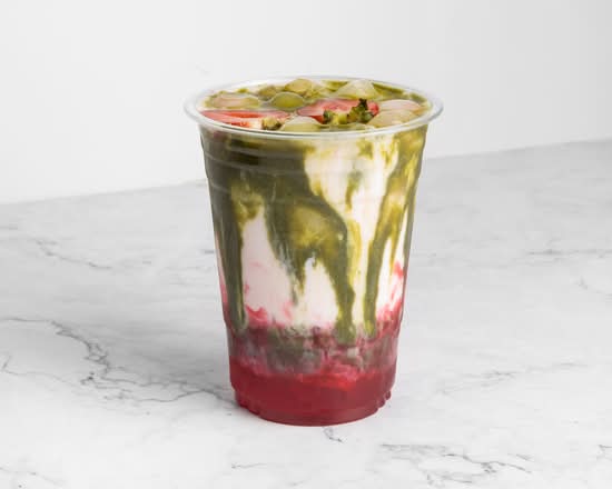 Iced Strawberry Matcha