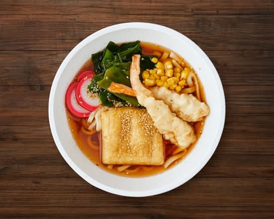 Udon Noodle Soup with Prawn