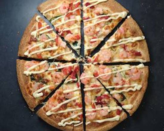 Garlic Prawn Pizza