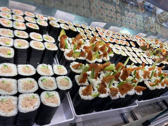 Cooked Tuna Cucumber Hand Rolls