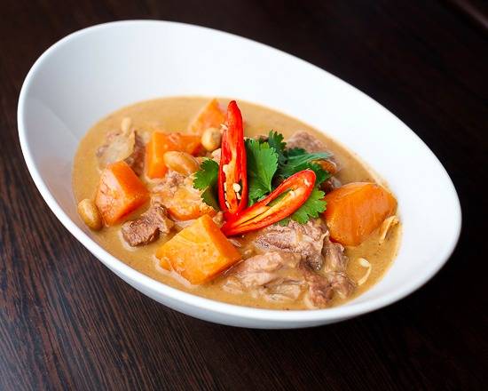 Slow-Braised Massaman Beef with Aromatic Spices