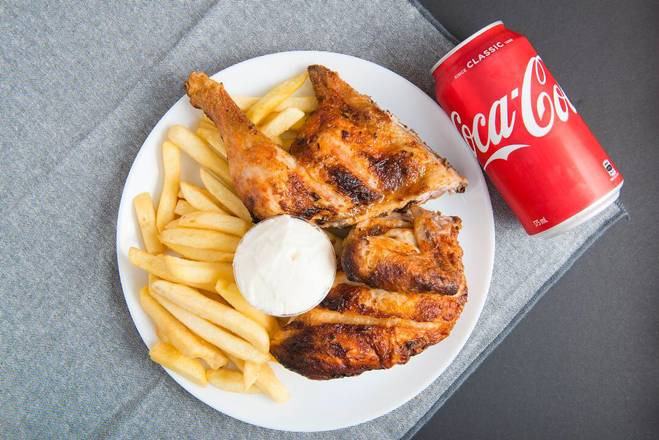 Deal Two (1/2 Chicken Combo)