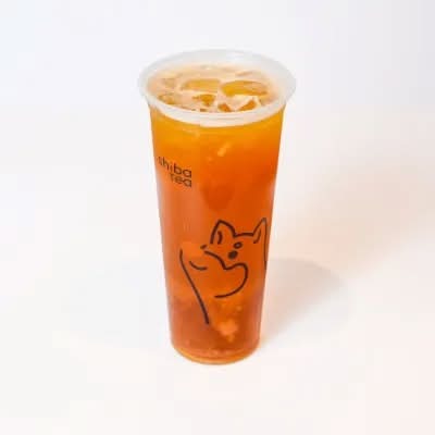Tropical Fruit Tea With Pearls & Coconut Jelly
