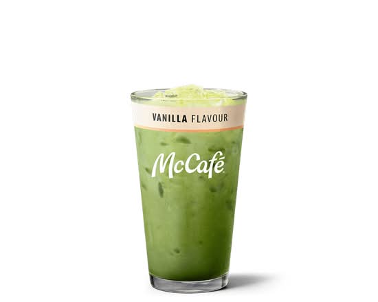 Medium Iced Vanilla Matcha - McCafé