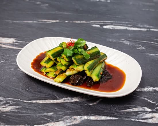 Signature Cucumber & Mushroom Salad