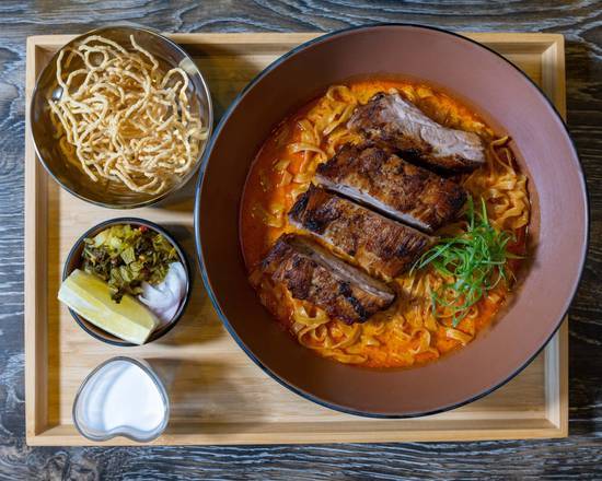 Khao Soi Grilled Pork Ribs