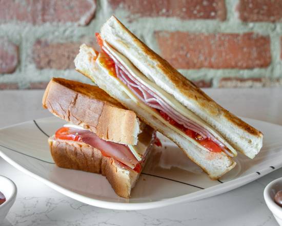 Ham ,Cheese, Tomato Toastie