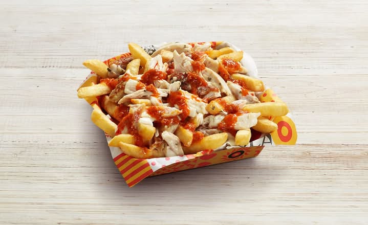 Chilli Pulled Chicken Loaded Chips