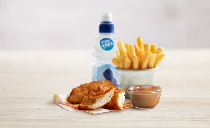 Kid-O's Crispy Chicken Strips Meal