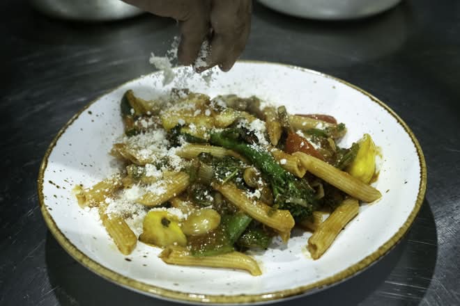 Veggie pasta