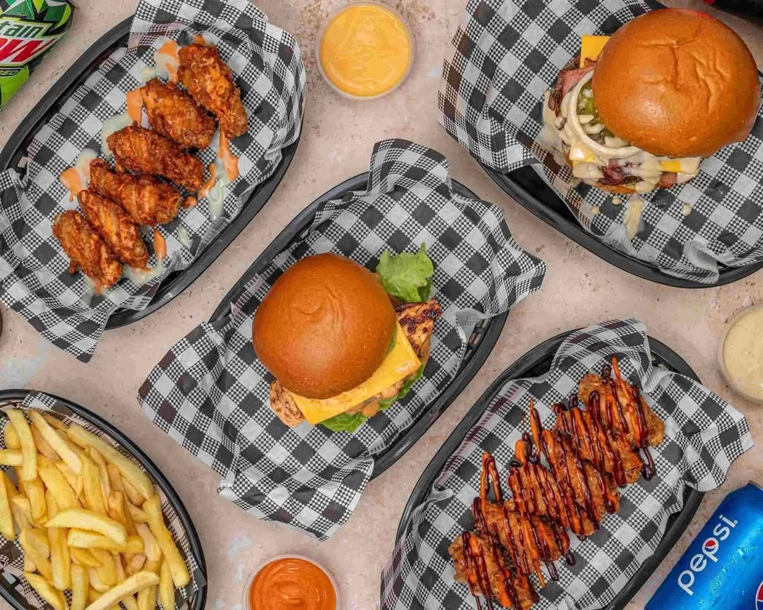 Crispy Lettuce Burgers & Fried Chicken (Hamilton) cover