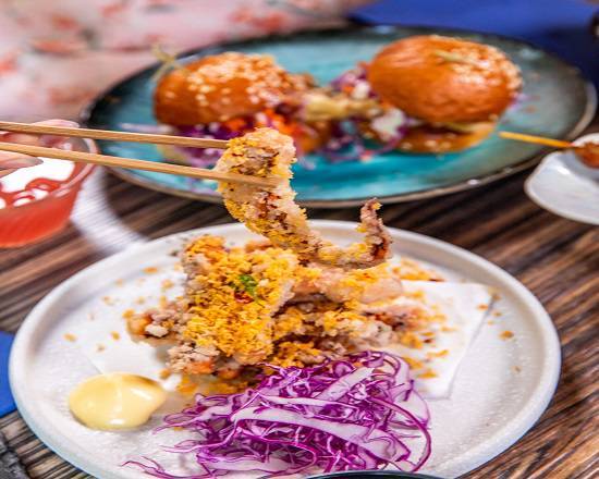 Deep Fried Octopus Tentacle