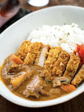 Curry Tonkatsu Rice Bento