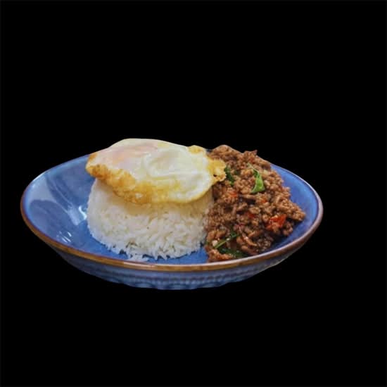 Khan Kaprao Khai Dao
