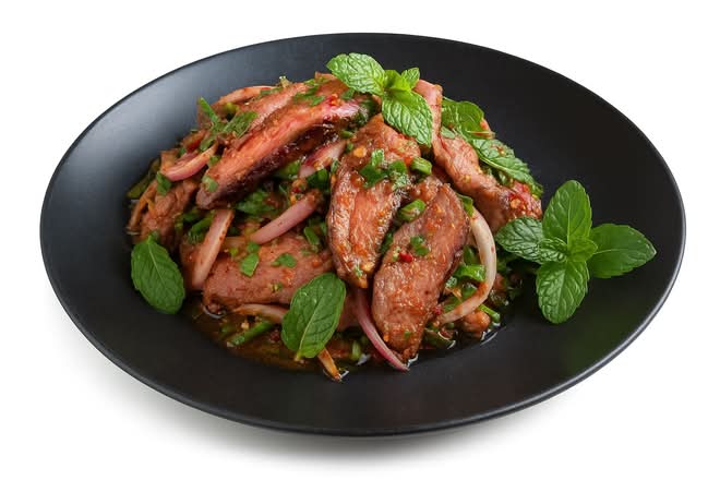 Thai Beef Salad (Num Tok) (GF)