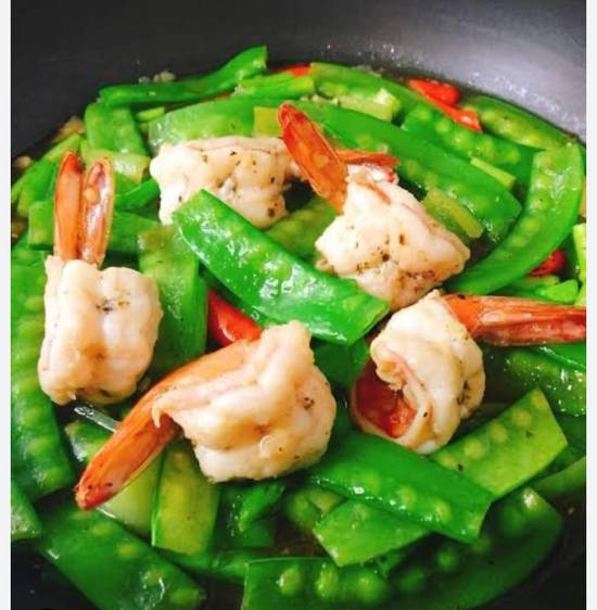 Snow Pea King Prawn (I)