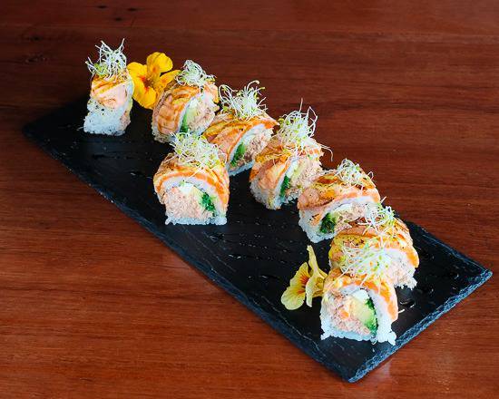 Grilled Salmon Roll