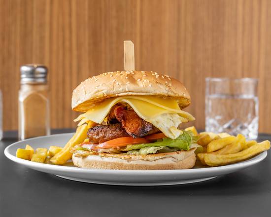 Beef and Cheese Burger