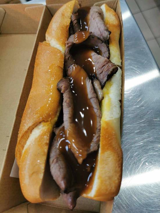 Roast Beef Gravy Roll