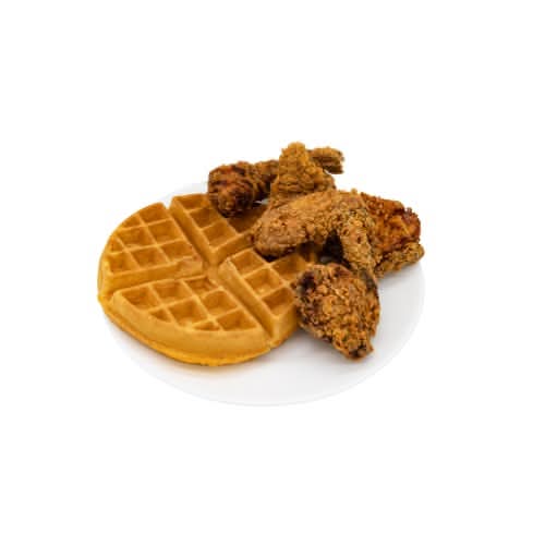 Fried Chicken Nibbles & Waffle