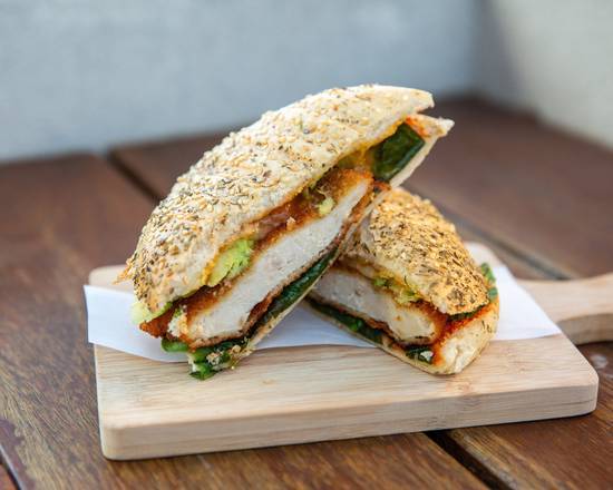 Archie's Chicken Schnitzel Focaccia