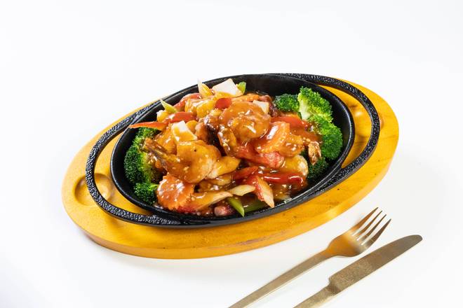Sizzling Seafood Combination