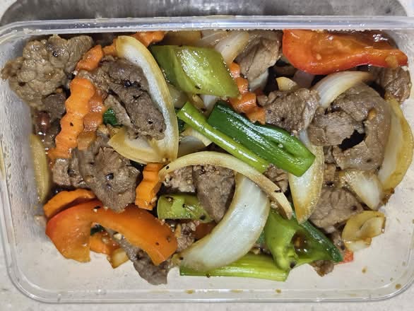 Garlic Pepper Stir Fry