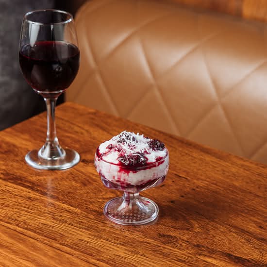 Berry Rice Pudding