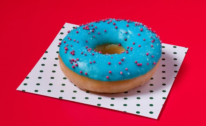 Sour Blue Raspberry Doughnut