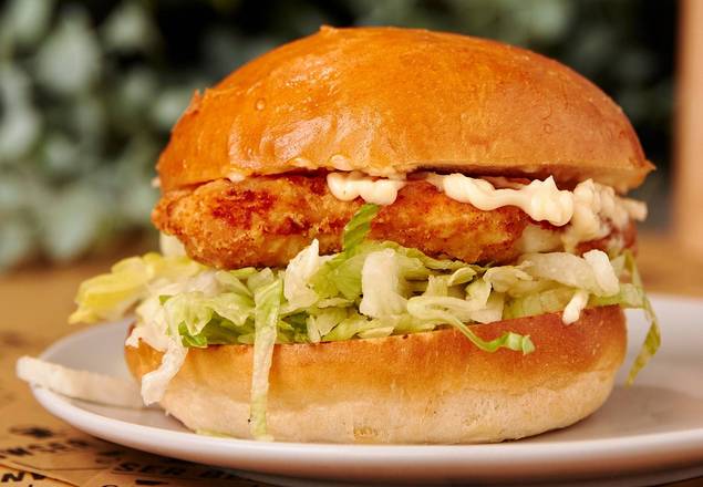 Chicken Schnitzel Burger