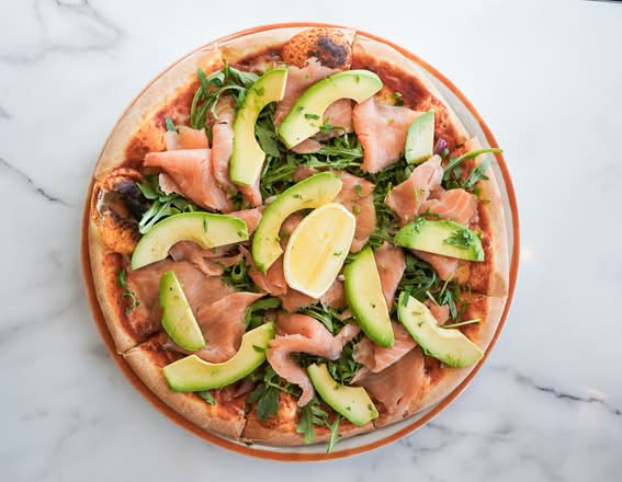 Smoked Salmon Pizza