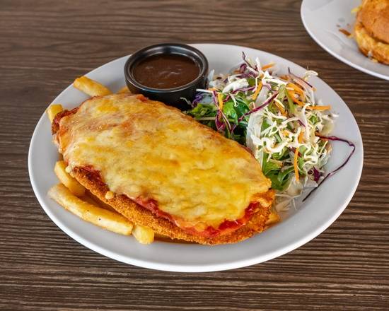 Traditional Chicken Schnitzel Parmy