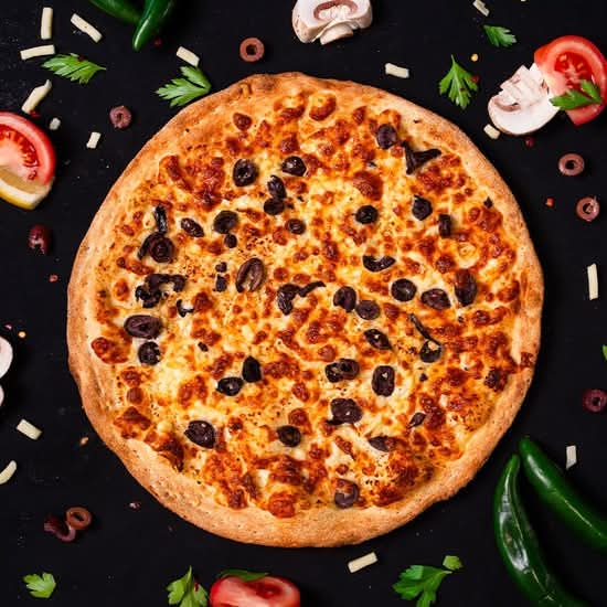 Olive and Feta Pizza