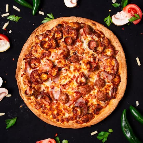 Four Meat Lovers Pizza