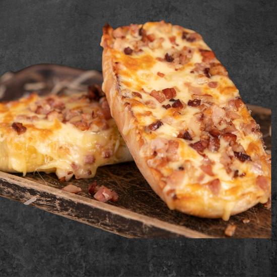 Cheesy Bacon Garlic Bread