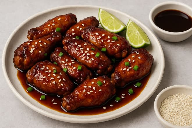 8pc Teriyaki Chicken Wings