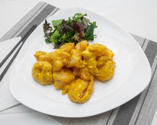 Prawns in Mustard Sauce