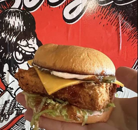 Southern Fried Tofu Burger