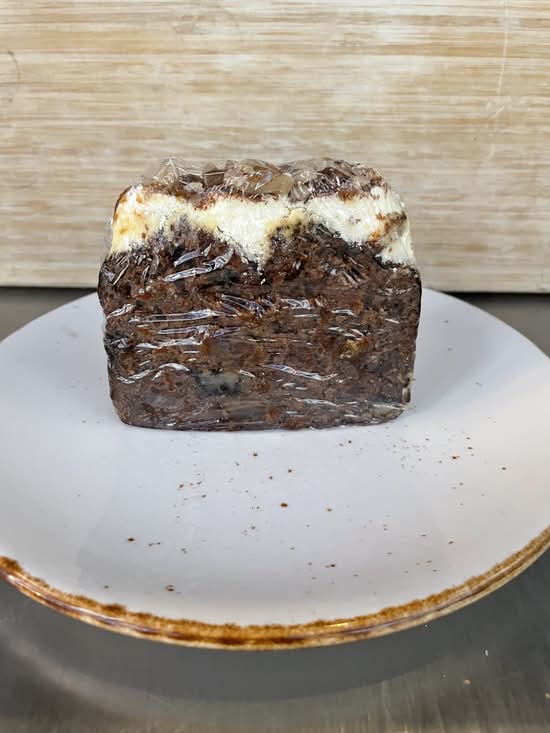 Carrot cake slice