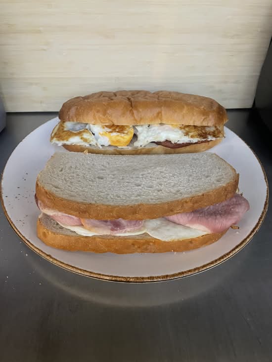 Bacon & Egg Toastie