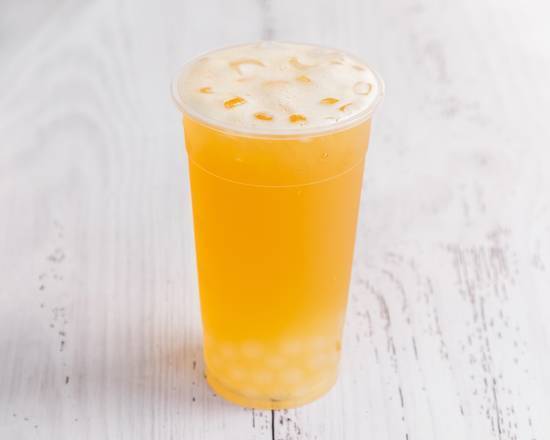 Lychee Green Tea with Lychee Popping Pearl