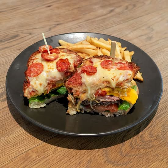 PIZZA BURGER