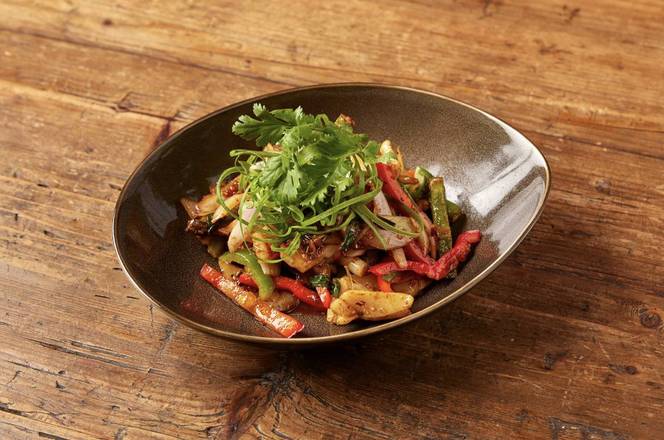 Muc Xao Xa Ot (Calamari Chilli Lemongrass) (GF)