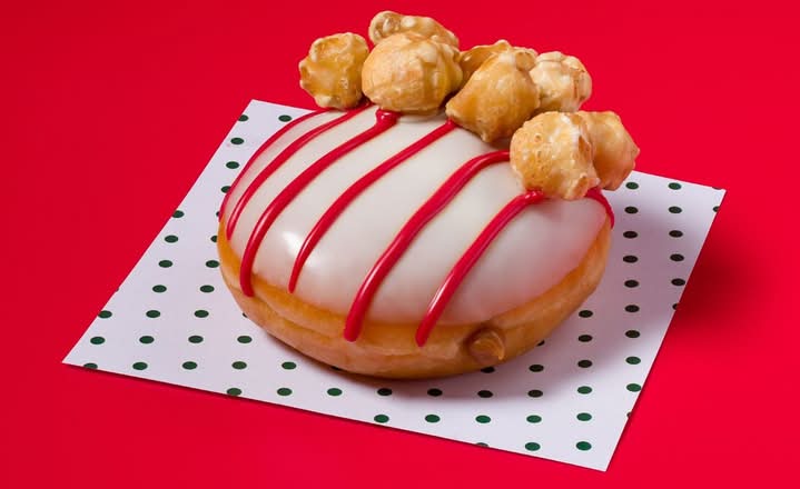 Caramel Popcorn Doughnut
